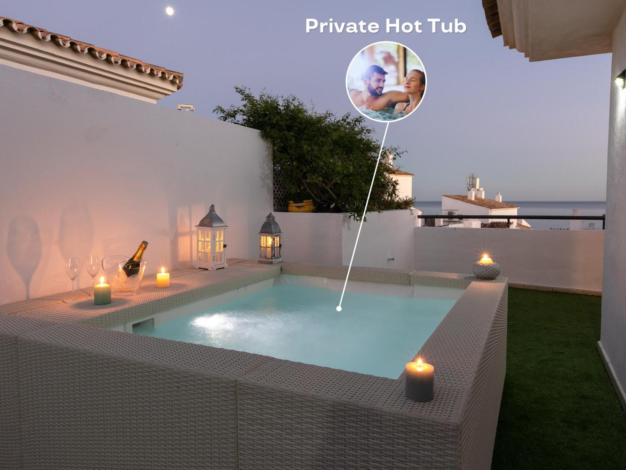 Vacation I Terrazas De Banus, Romantic, Jacuzzi, Pet-friendly, Cosy Duplex Penthouse, 2min Walk To Marina Apartment Marbella
